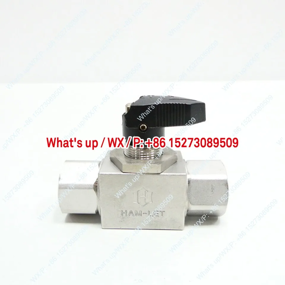 Ham-let H6810SSN1/2PSS Manual Stainless Steel Threaded Ball Valve 1/2 Inch Npt-