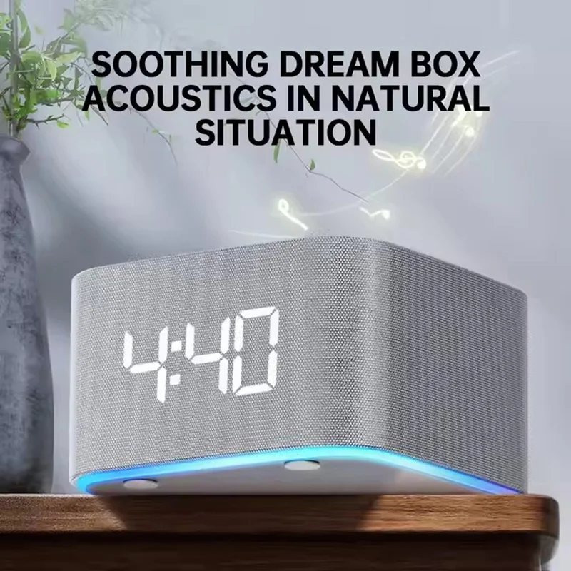 

White Noise Machine Bluetooth Audio Adult Children Sleep Aid Speaker Aid Colourful Breathing Light Sleeper Adjustable Nightlight