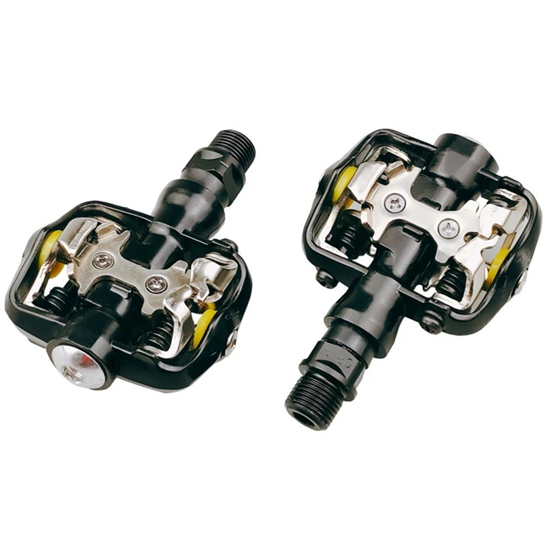 MTB Mountain Bike Self-Locking Pedals Cycling Clipless Pedals Aluminum Alloy SPD CR-MO Pedals Mtb Pedals Bike Pedals