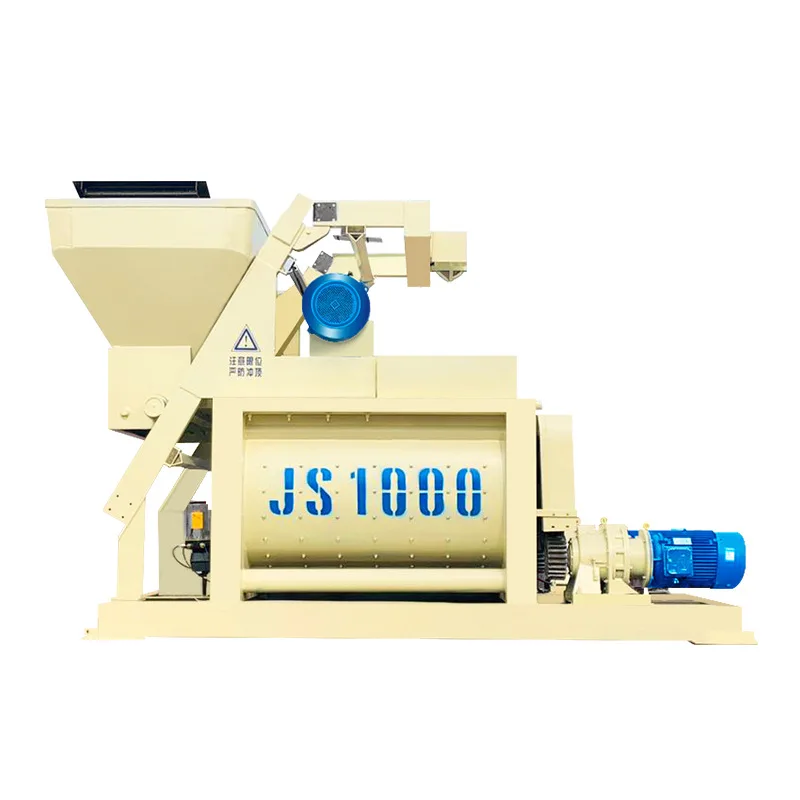 

Concrete mixer Automatic forced double shaft horizontal mixer