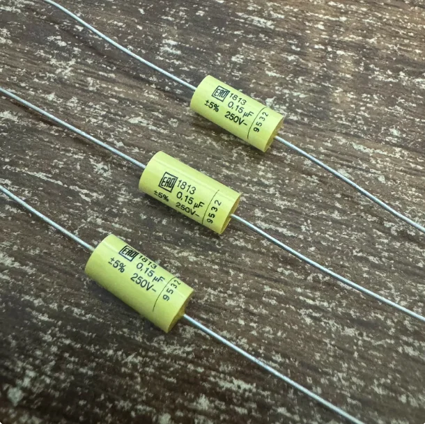 10pcs/lot Original German ERO MKT1813 0.15UF 250V 6X12mm axial film capacitor free shipping