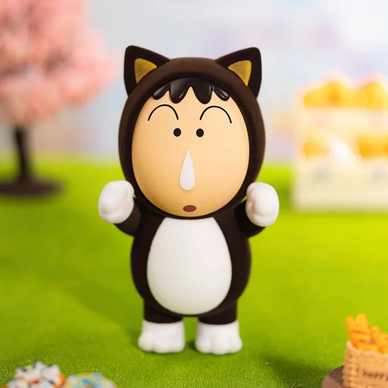 

Original Blind Box Crayon Shin-Chan Cos Small Animal Series Mystery Box Cute Plush Doll Action Figure Decor Toy Surprise Gift