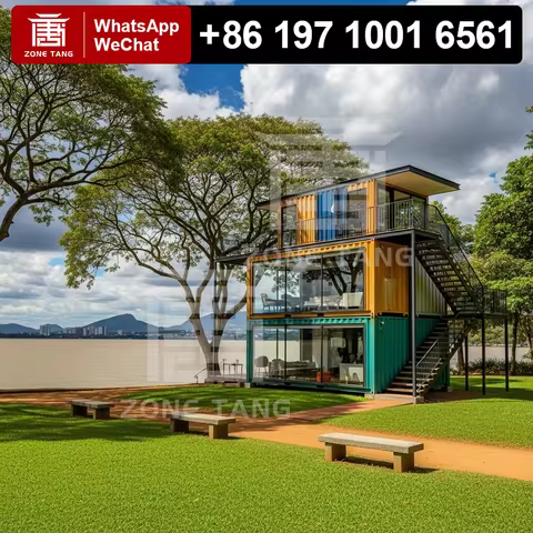 Best Houses Office Shipping Container Homes Fireproof Premade Houses Leak Proof Off Grid Flat Pack Home Safe Waterproof Durable