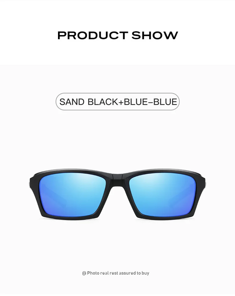 Neue Mode Polarisierte Sonnenbrille Männer Falten Quadrat Sonnenbrille Für Frauen Vintage Tragbare Falten Fahren Brillen Shades UV400 – Detail 12