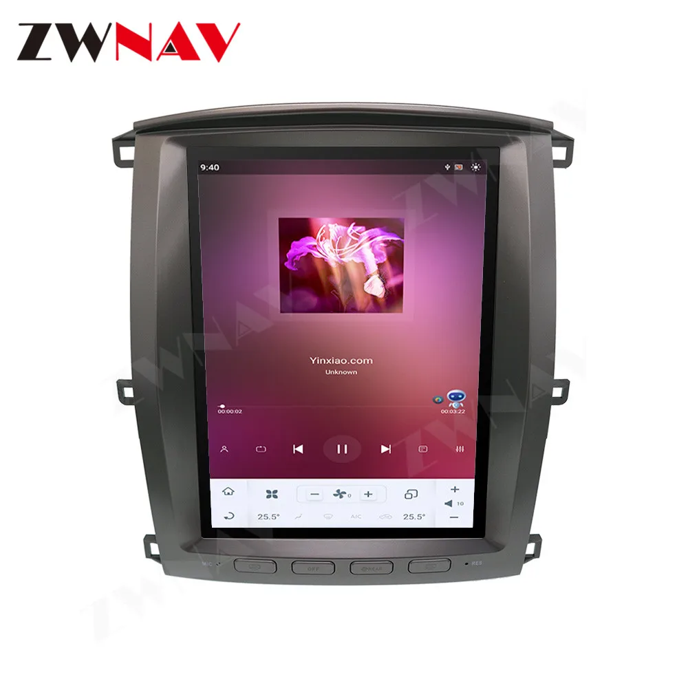 For Lexus LX470 LC100 2002 Android 11 CARPLAY 128G Screen Player GPS Auto Audio Stereo Radio Recorder Head Unit 2002-2007