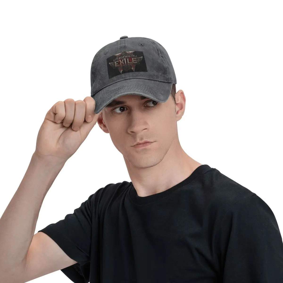 Path Of Exile 2 Baseball Caps Snapback Denim Hats Outdoor Adjustable Casquette Streetwear Baseball Cowboy Hat for Unisex