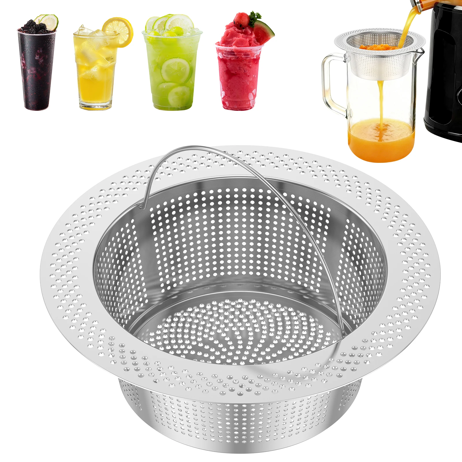 Juice Strainer for J2 Cold Press Juicer Pulp Strainer After Juicing Suitable for J2 Juicer Secondary Fine Filter Accessories