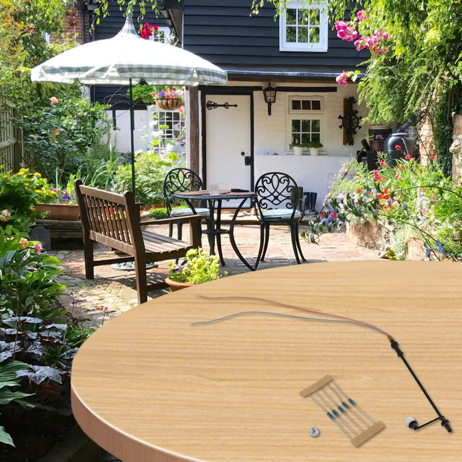 جديد آخر الشارع 1:87 3.54 \\\" 5 قطعة LED أضواء المصباح السكك الحديدية مقياس 90 مللي متر بناء HO OO عمود الإنارة تخطيط نموذج نماذج #5