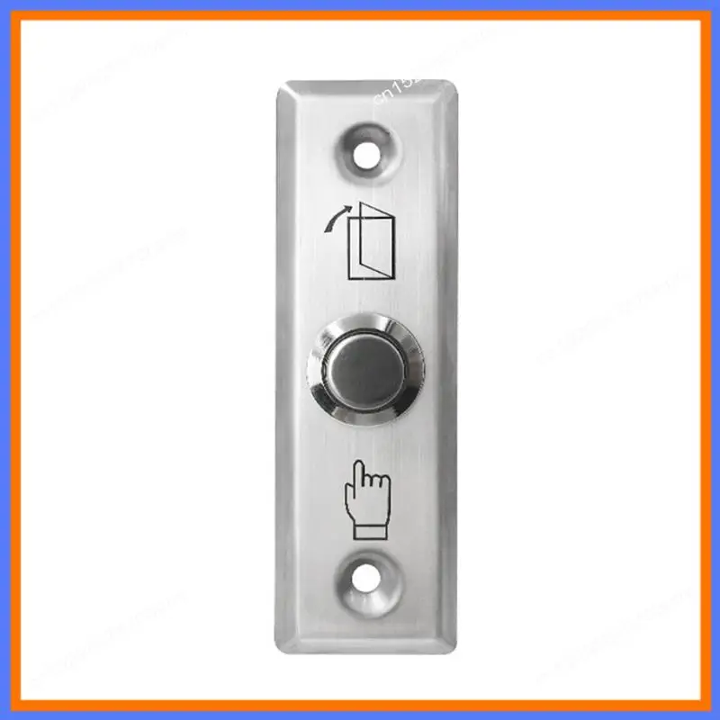 Sakelar Tombol Keluar Baja Tahan Karat BAAE untuk Sistem Kontrol Akses Pintu Kunci Tombol Pelepas Pintu Keluar Tekan Pintu Sakelar Aloi