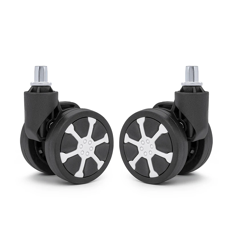 Powerful Universal Wheel Replacement for Luggage Carry-On Suitcase Decomposition Wheel Accessory Tech Bag Wheel Part