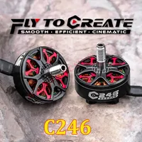 AxisFlying C246 2406 Brushless Motor 1650KV 1850KV 2050KV 2650KV 6S for FPV Sbang Freestyle Cinematic Shooting Drone