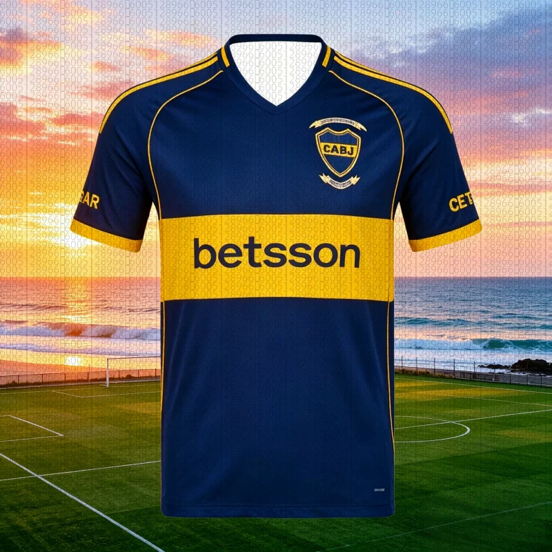 Camiseta Deportiva Nueva Boca Youth 2026, Camiseta de Manga Corta con Estampado 3D para Verano, Prenda de Moda Individual para Padres e Hijos