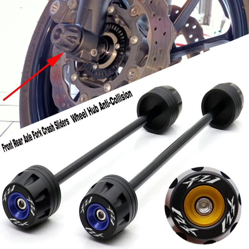 

Front Rear Axle Fork Crash Sliders For YAMAHA FZ-1N FZ1N 2006-2012/ FZ1 Fazer 2006-2015 Motorcycle Accessories Wheel Protector