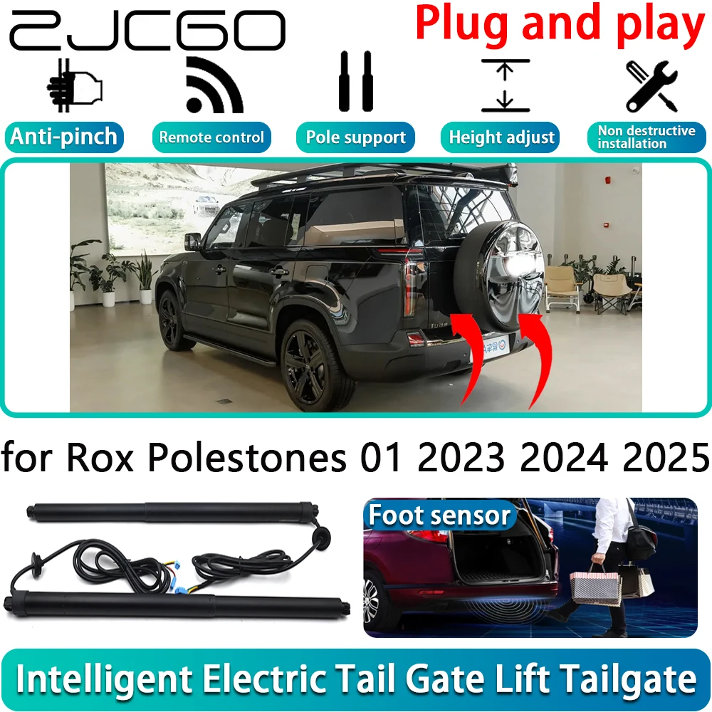 

for Rox Polestones 01 2023 2024 2025 Car OEM Electric Powered Tailgate Power Liftgate Automatic Tailgate System With Foot Sensor