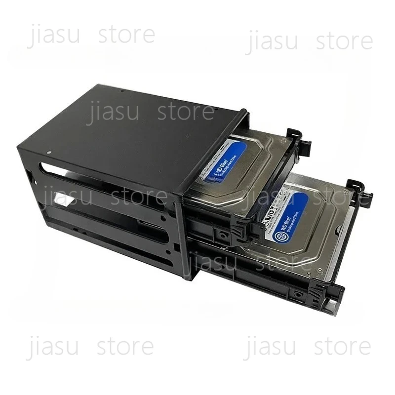 6-drive Hard Drive Cage 2 3 4 5 8-tier Hard Drive Bracket 3.5-inch Mechanical Hard Drive Cage Non-removable SSD Bays