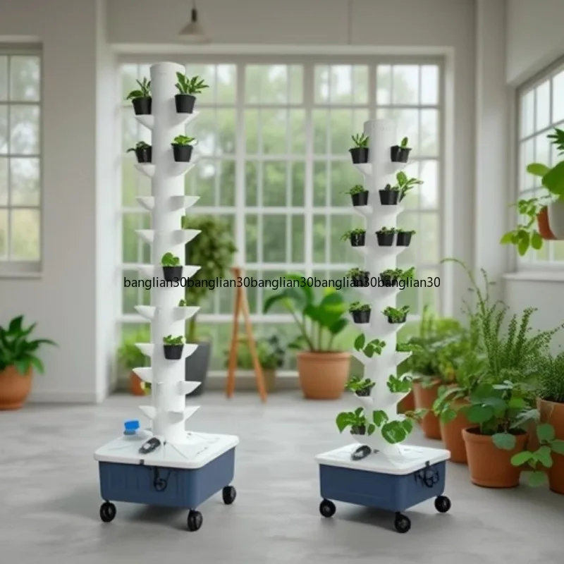 Soilless Cultivation Planting Tower Three-dimensional  45-hole  Column 70-hole Hydroponic System Tower