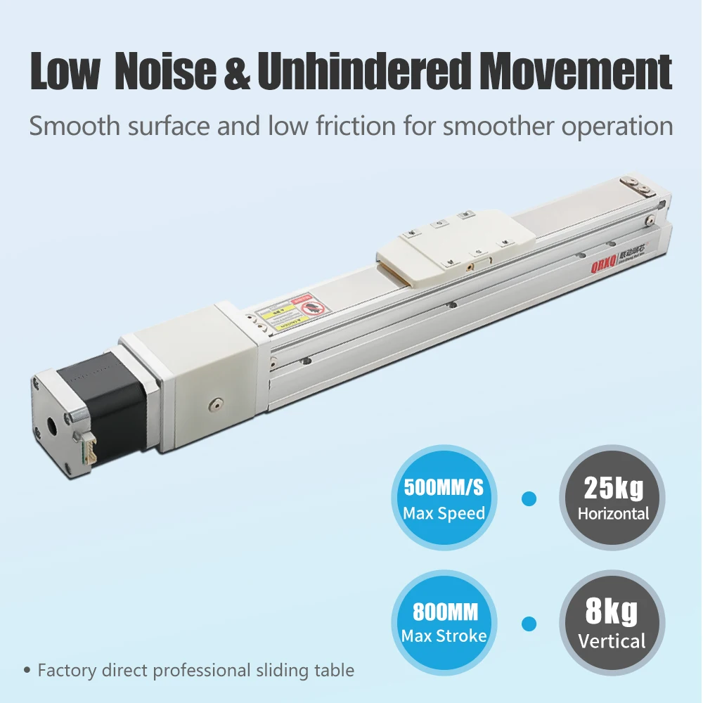 Imagem -03 - Parafuso Esférico Guia Linear Servo Posicionamento de Alta Precisão Máquinas Industriais Estágio Linear Módulo Linear Totalmente Fechado Rxt40