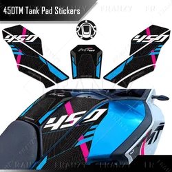 3M Motorcycle Fuel Tank Pad Stickers Protector Anti Slip Decals Accessories For CFMOTO CF moto 450MT 450 mt 2024