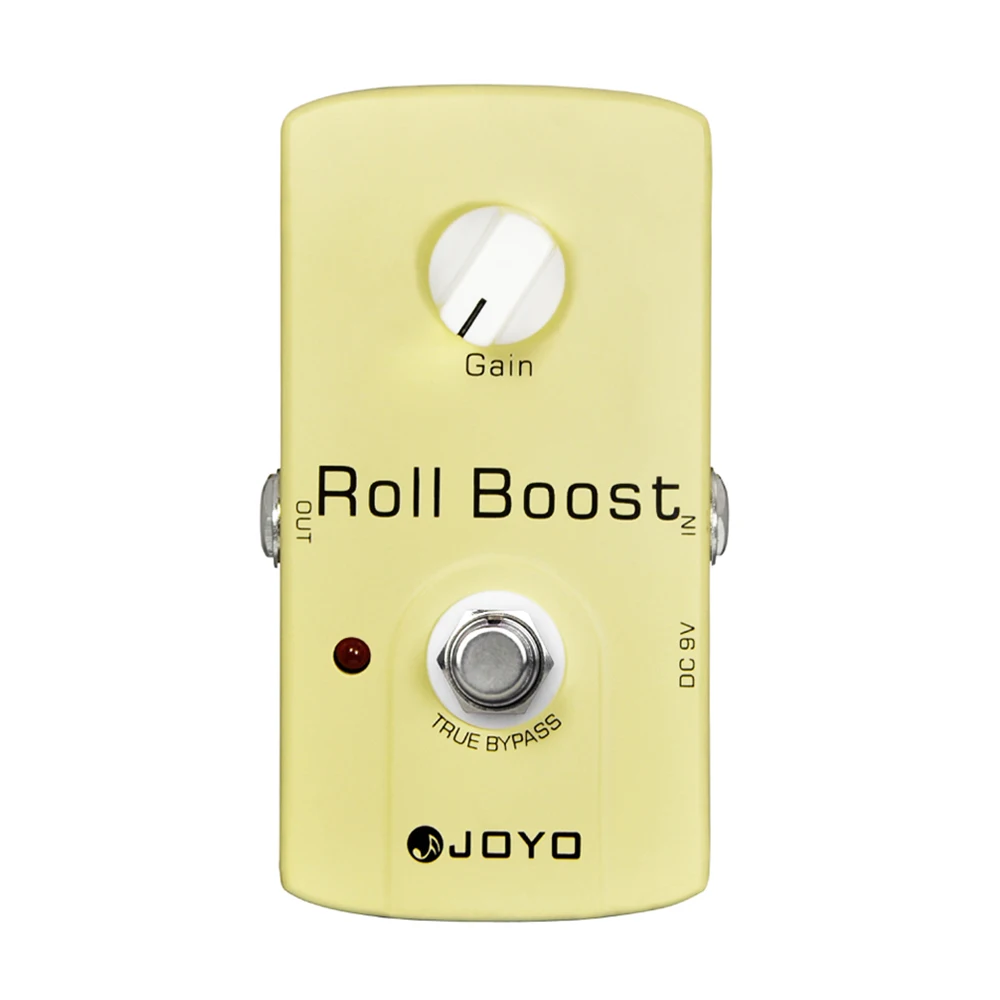 

JOYO JF-38 Roll Boost педаль для гитарных эффектов чистая и прозрачная оригинальная гитарная педаль с усилением тона