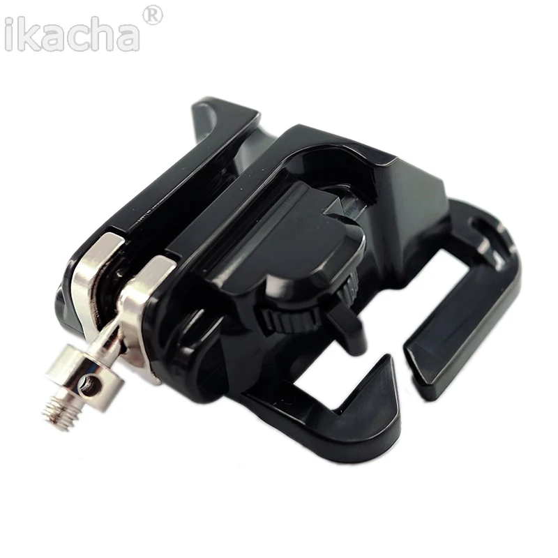2026 Metal Camera Waist Spider Holster With 1/4" Screw Mount Waist Holster Shoot Belt Belt Buckle Button