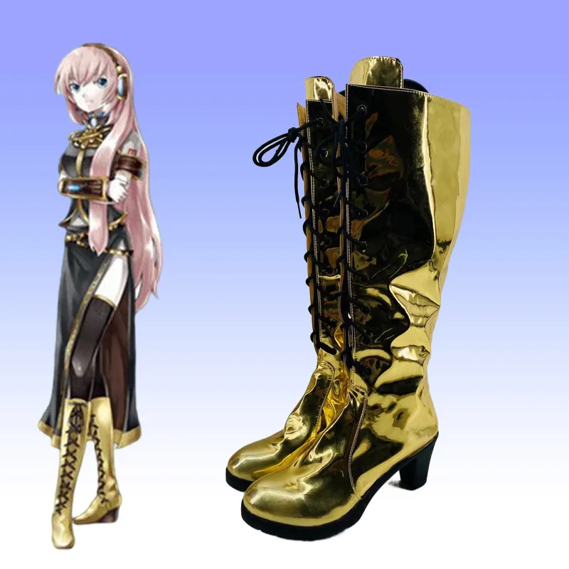 1236 Vocaloid Megurine Luka (Formula Ver) Cosplay Shoes Quadratic Animation Exhibition Performance Shoes