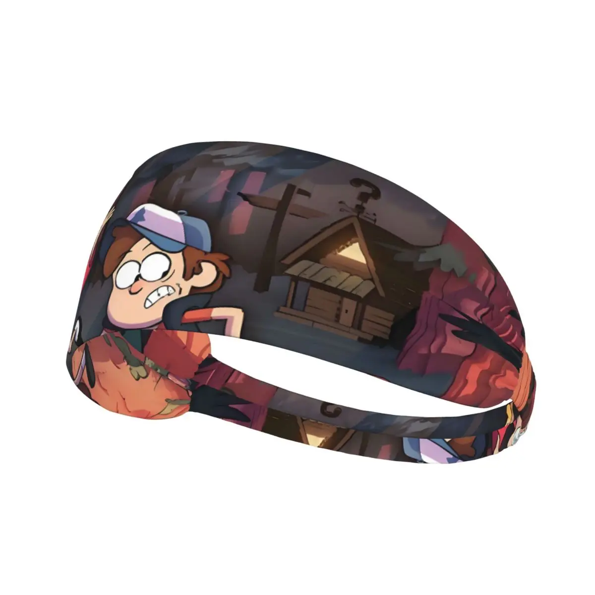 

Gravity Falls Comedy TV Series Sport Headband for Men Women Stretchy Moisture Wicking Cartoon Kawaii Anime Exercise Sweatbands