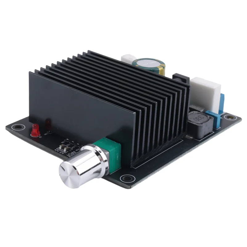AS62 100 واط + 100 واط مكبر للصوت TDA7498 فئة D أمبير مضخم الصوت تجميعها لوحة تركيبية مع 50 قطعة 9X9x5 مللي متر مبادل حراري صغير من الألومنيوم