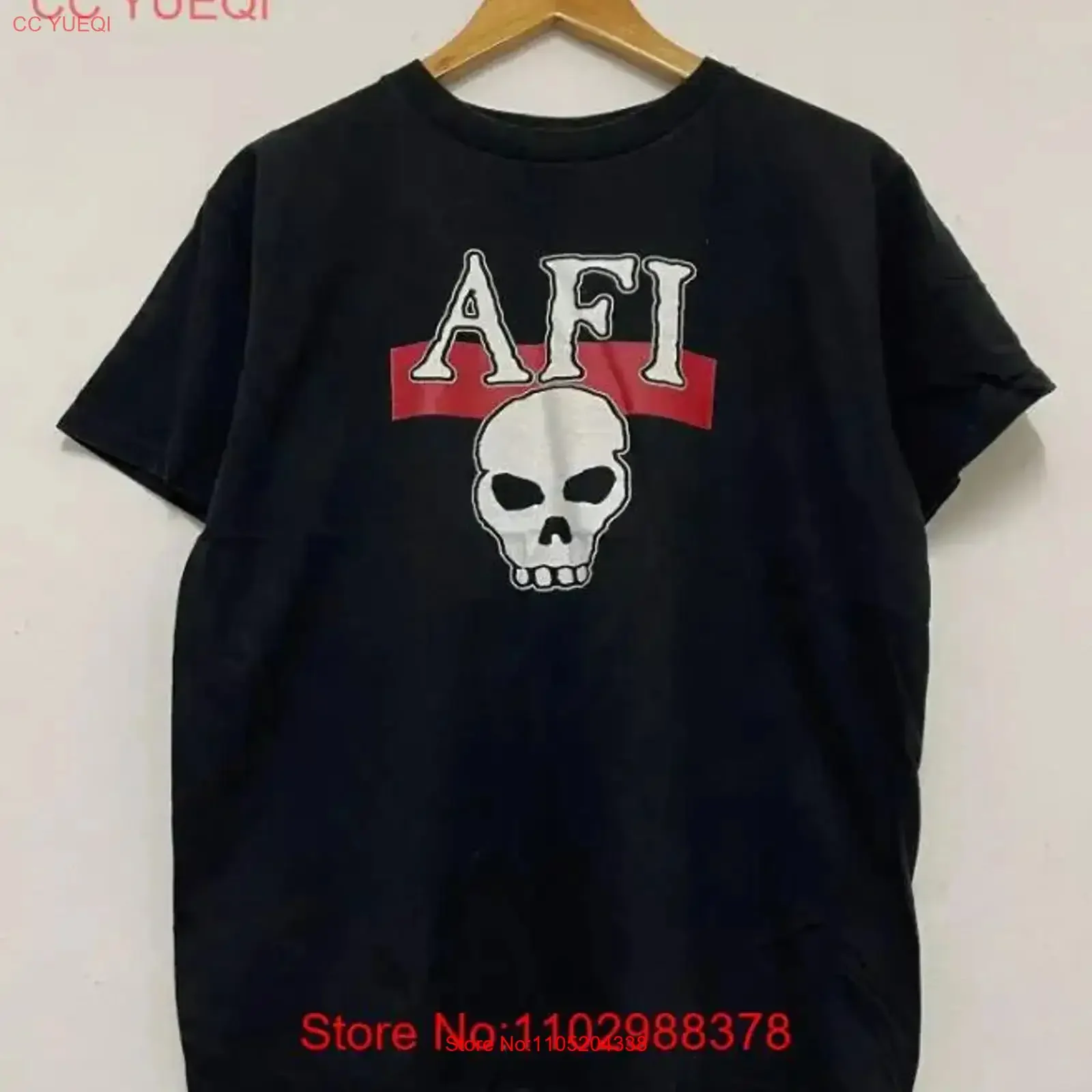 Vintage 90s AFI Band East Bay Hardcore T Shirt Post Hxc Screamo vintage Washed Comfortable Unisex Soft Casual Stretched homme