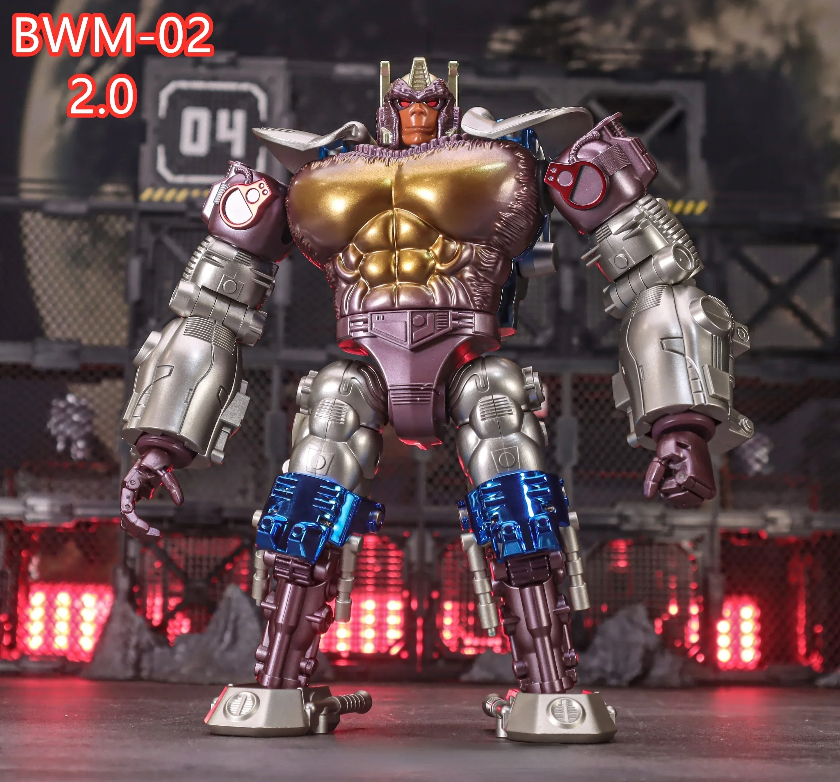 

In Stock TransArt Toys TA BWM-02, BWM02, Version 2,0, Single Mode Reproduction, Gorilla, OP COMMANDER Action Figure