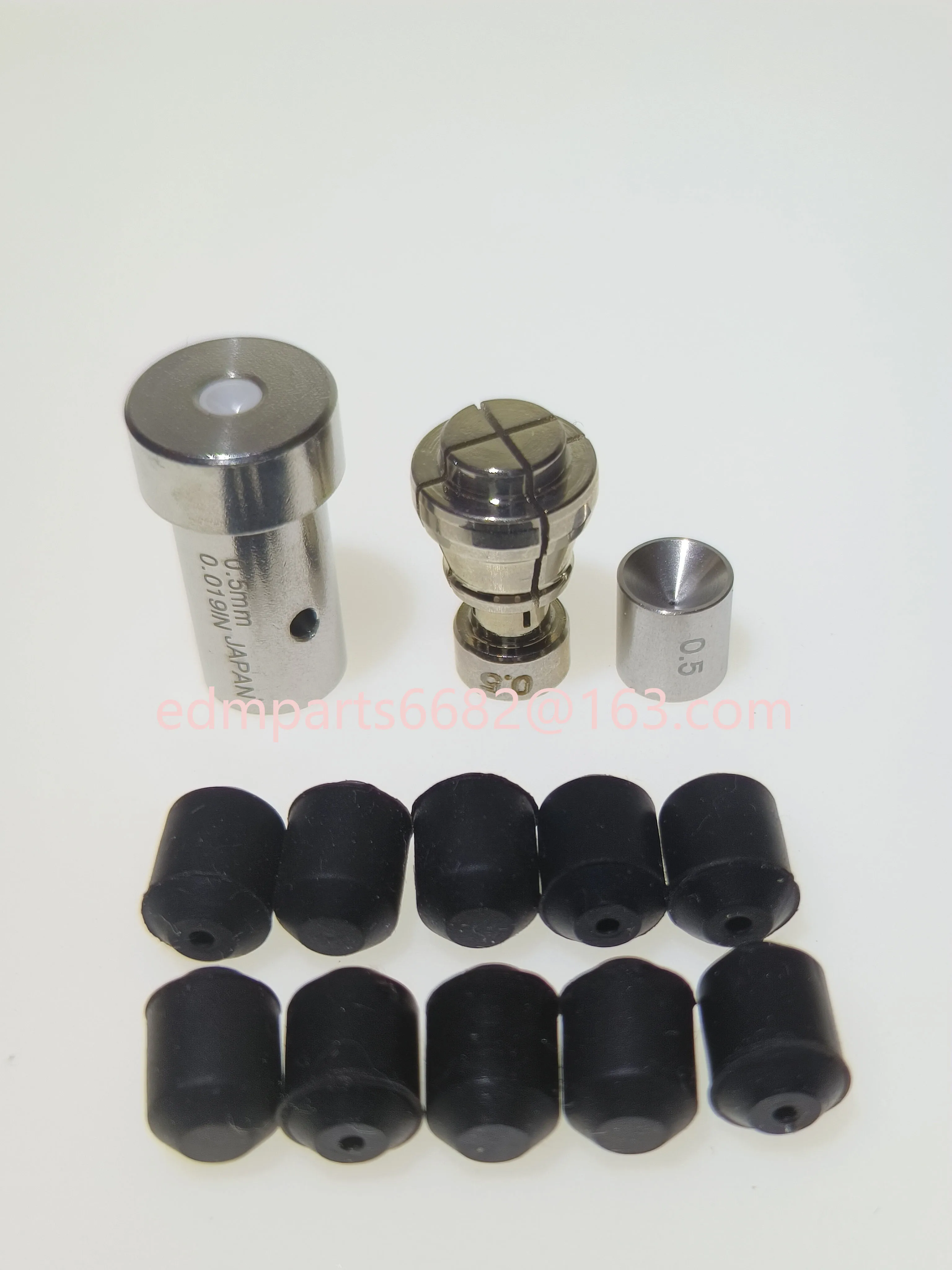 TS Guide Set Sodick K1C Guide Suit 0.2-3.0 Collet Pipe Guide Seal Rubber for Sodick SSG Small-hole Drilling EDM Machine