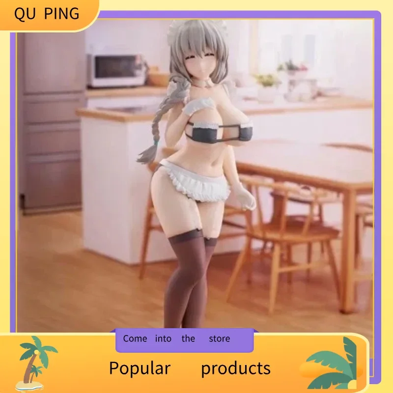 Figura de Anime Uzaki-Chan Tsuki, Hana Uzaki en Traje de Baño, Linda Figura de PVC, Juguete de Colección, Decoración de Escritorio