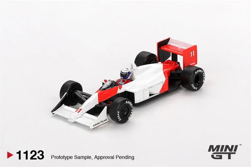 

*PreSale* MINI GT 1:64 MP4/4 #11 Alain Prost 1988 Japanese Grand Prix Red White Diecast Model Car