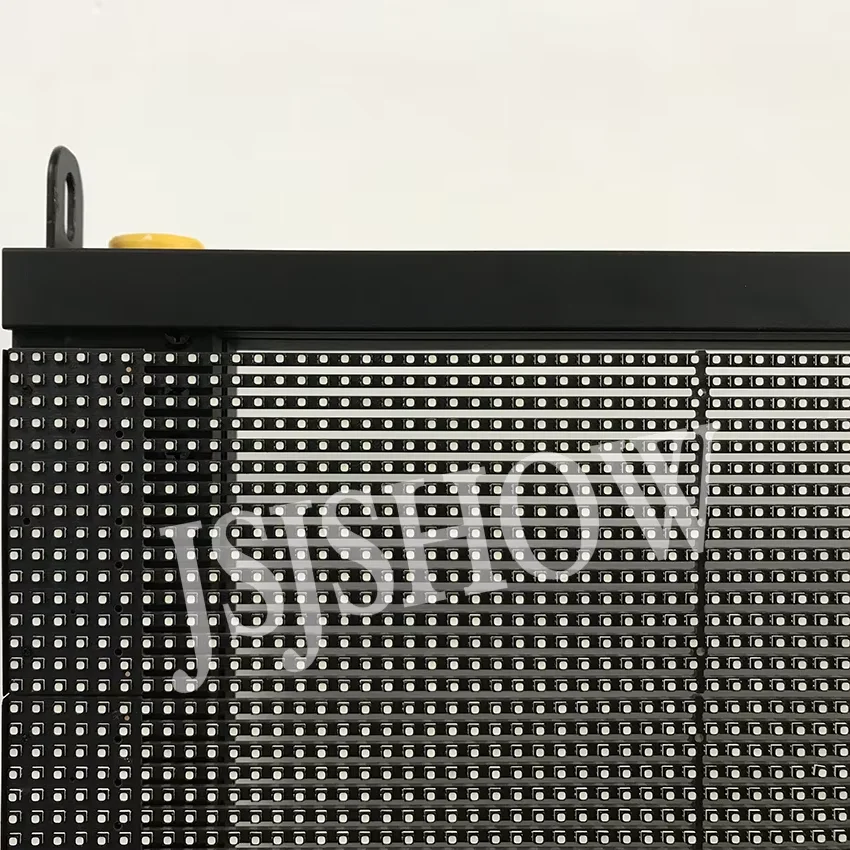 Advertising Panel Transparent JS_PRO3.47 L Shape LED HDR10 3000-5000CD Brightness 2-Year Warranty Floor Stand Custom Mount