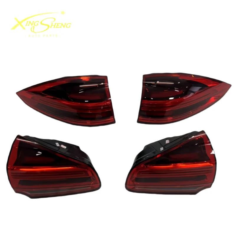 Original for Porsche for Cayenne 2015 Front Bumper High Beam Headlights Taillights Fog Lights 6500K Color Temperature 100W Power