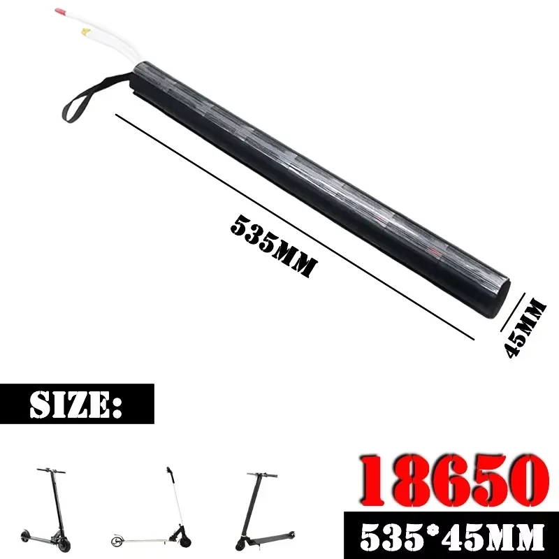 2026 24V 4.4/6.6/8.8/10.4AH بطارية ليثيوم لسكوتر ألياف الكربون، سكوتر كهربائي