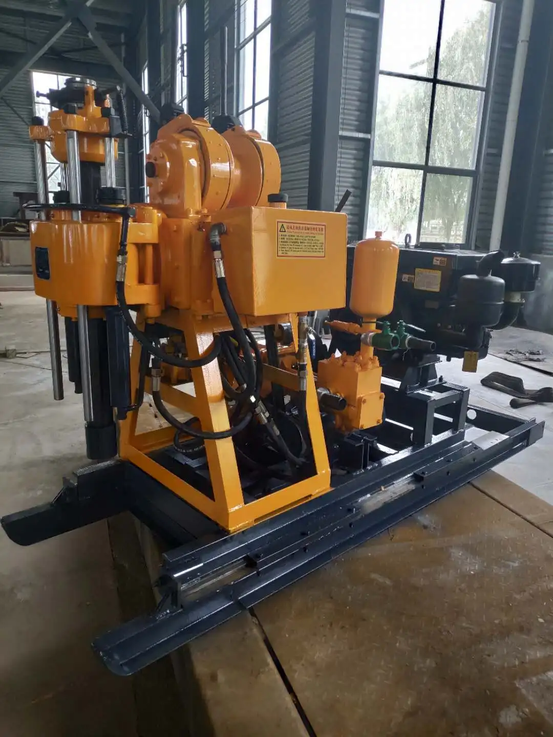 180m hydraulic borehole water well drilling rig dril water well machine for sale