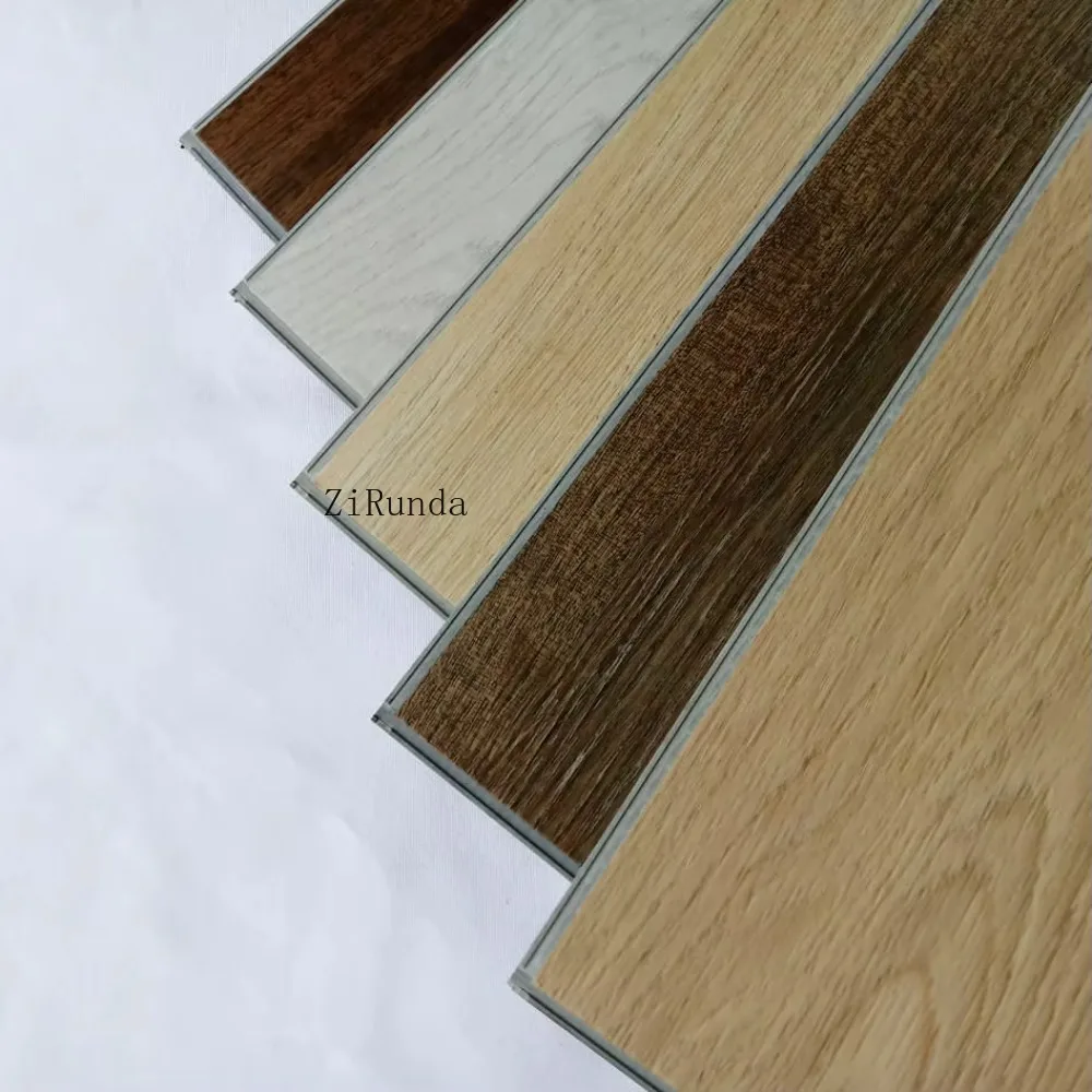 カスタマイズ版 8 x48 モダンで耐久性のあるSPCプラスチックフローリング 100%