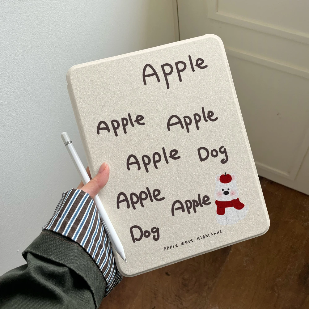 

Apple Puppy Tablet Case For iPad Pro 11 12.9 13 M2 M4 M3 M5 Shell 8.3 9.7 10.2 5/6/7/8/9/10/11th Mini Air 1 2 3 4 5 6 7 Cover