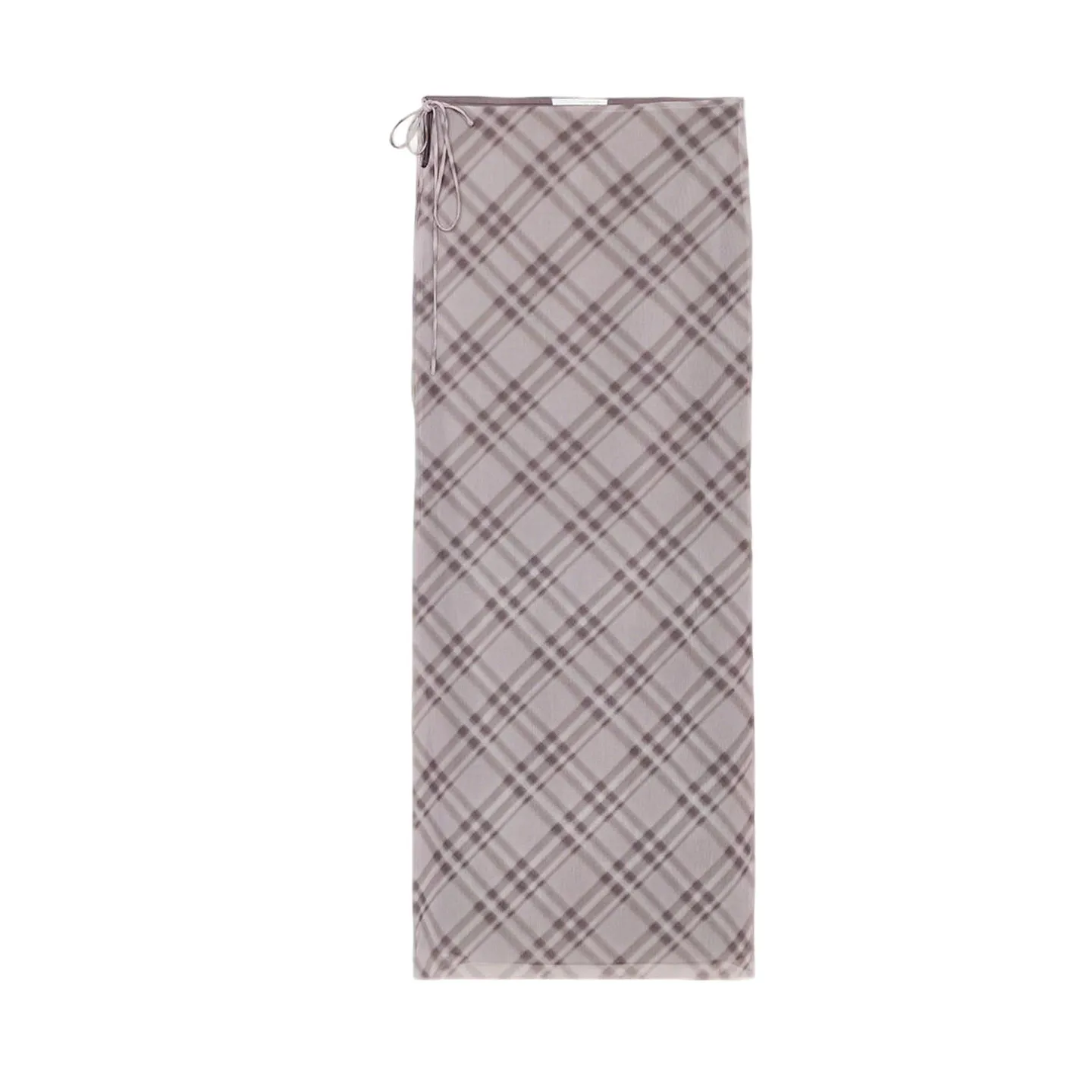 

Новая женская юбка миди А-силуэта из шелковистой ткани в клетку, с завышенной талией, модная и стройнящая, из полиэстера, пригодная для стирки.