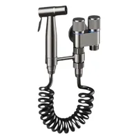 Hand Held Bidet Sprayer, High Pressure Stainless Steel Toilet Cleaner and Feminine Wash Spray Gun Kit