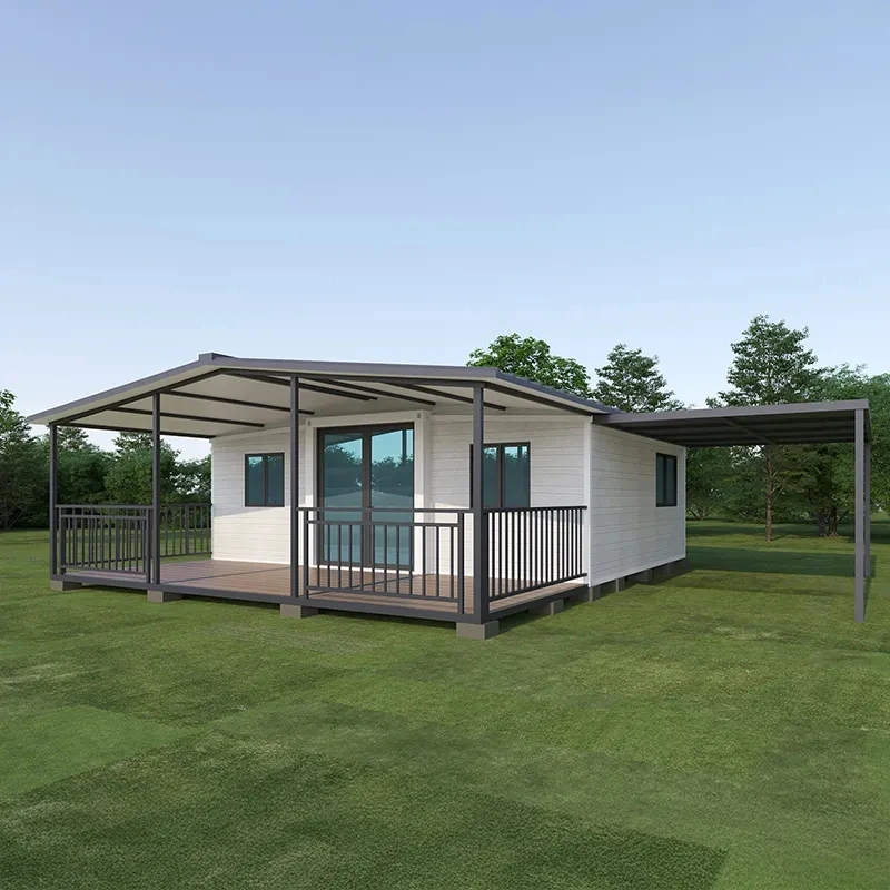 منزل حاوية قابل للتوسيع بطول 20 قدمًا و40 قدمًا، مخصصًا من 1 إلى 4 غرف نوم، بما في ذلك المطبخ والحمام، منزل قابل للطي جاهزًا