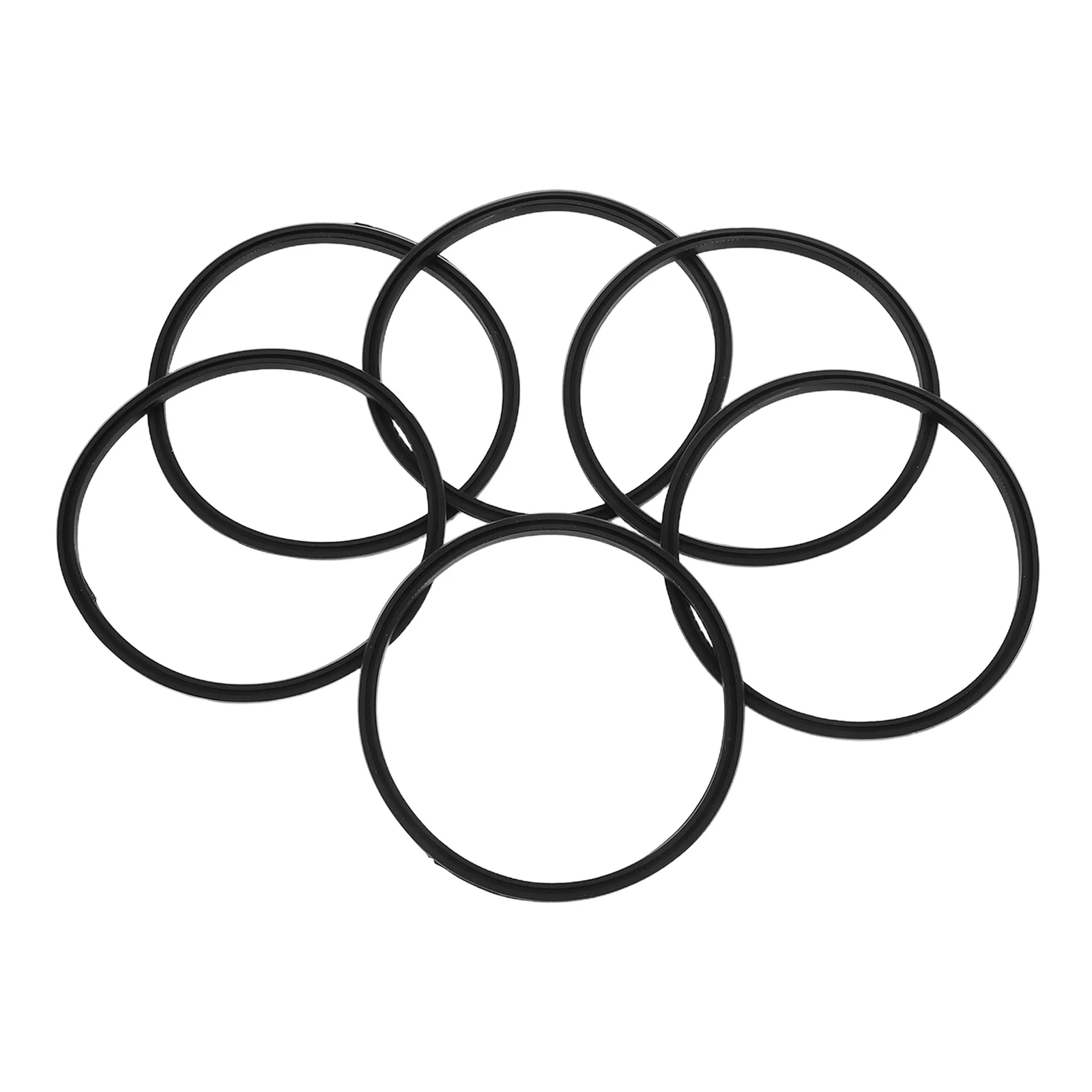 

6Pcs Silicone Gasket Replacement for Water Bottles 2.59 Inch Versatile Compatibility Leakproof Design for Outdoor Use