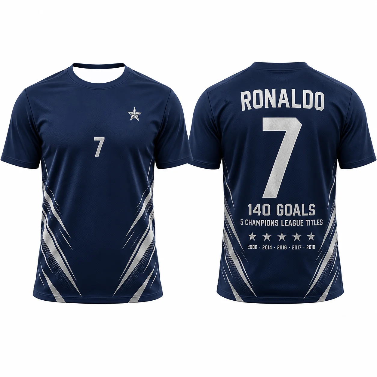 CR7 Legacy Collection Jersey Ronaldo 7 Football Shirt Men Portugal Real Madrid Manchester United Tribute Soccer Jersey Fan Gift