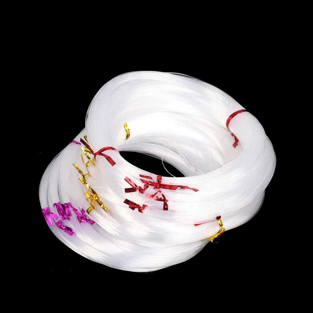 

300 Meters Transparent Wire Accessories Crystal String Thread Cord Beads Bracelets Necklaces Craft Projects Durable Nylon Super