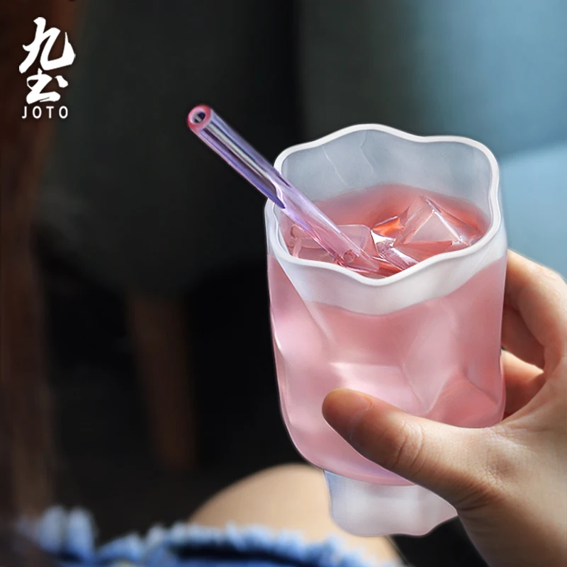 

JOTO Утолщенные ножки, удобные для хранения витой стеклянной чашки для вина XCBR0101