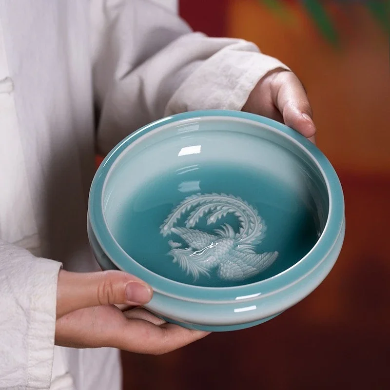 Pure handmade tea washing large kung fu tea ceremony accessories