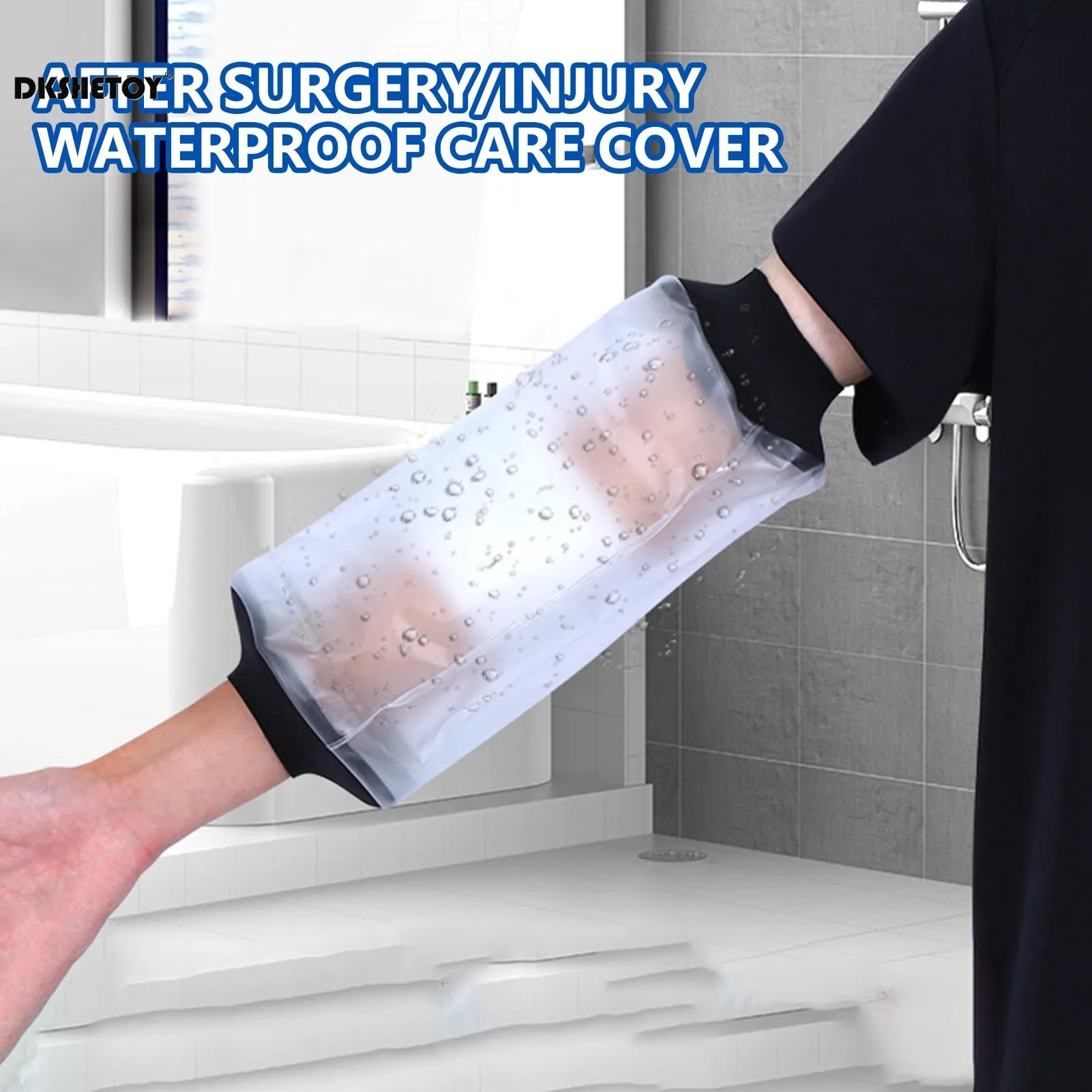 

waterproof Braces for elbow fracture Care Keep Dry Cast Protector Bandages Rashes Reusable Plaster Shower Bag Support Bandage