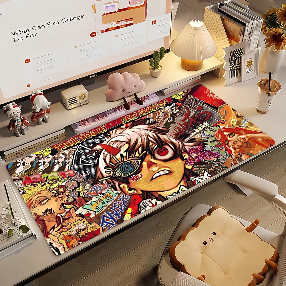 Anime G-Gachiakuta Mouse Pad Non-slip Rubber Gamer Balance Computer Mat Decoracion Deskmat Laptop Office Large