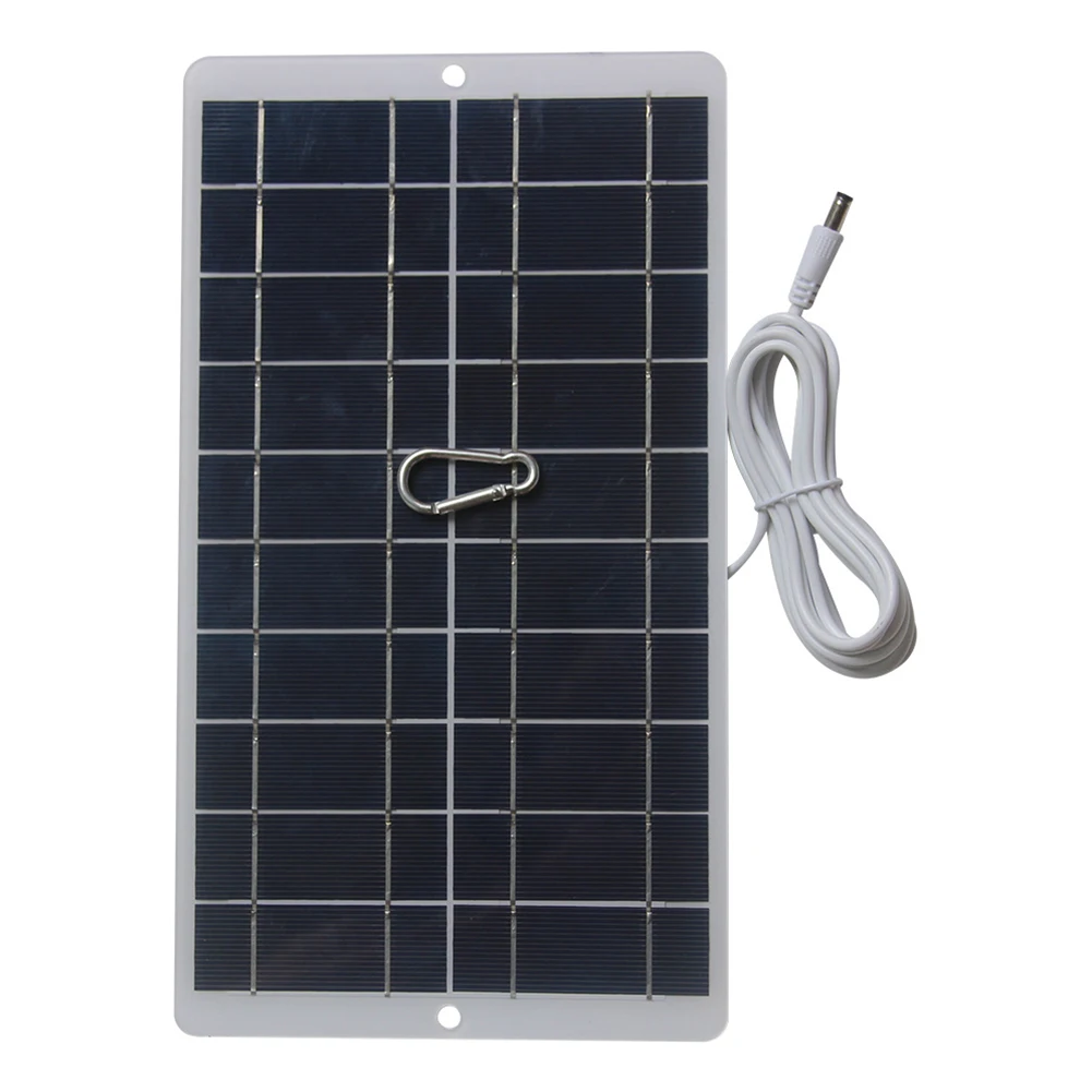 10W 5V Solar Panel USB Solar Flexible Panel Phone Camera Charger Power Supply For Outdoor Camping Hiking Power Supply