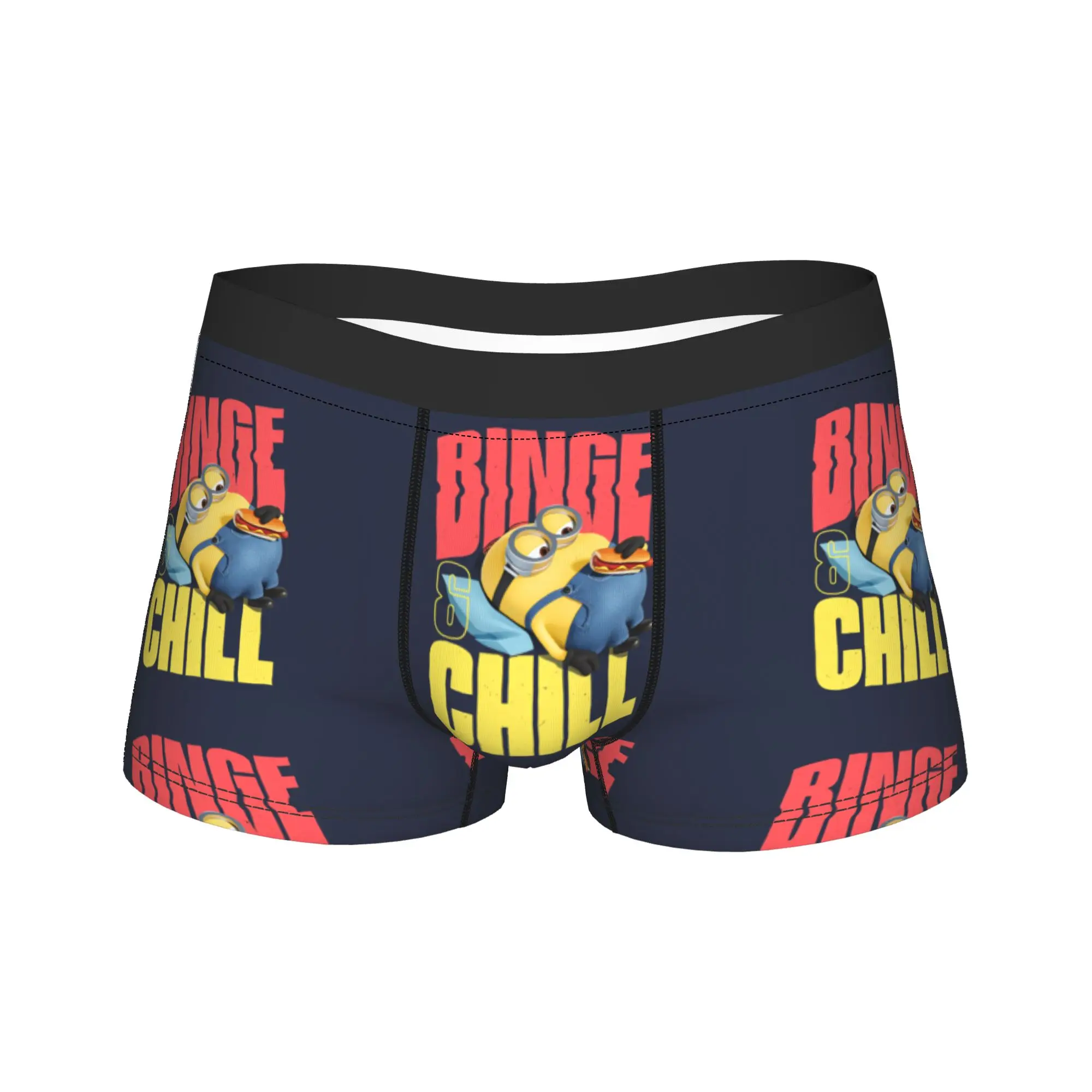 M-Minions Underwear Classic Panties Custom DIY Shorts Briefs For